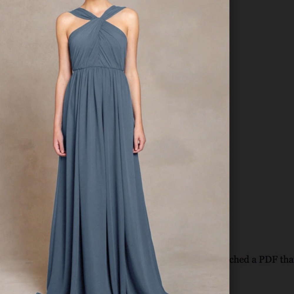 Jenny Yoo chiffon Jacqueline dress